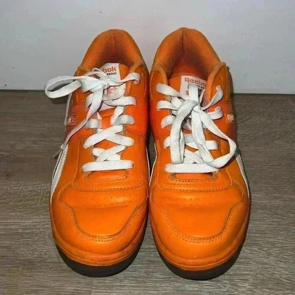 Rare Reebok Classic Kool-Aid Pro Legacy Mandarin Orange Men’s Athletic Shoe - Picture 1 of 9